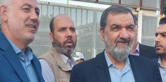 محسن رضایی وارد نسیم‌شهر شد