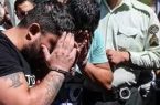 پایان خفت گیری های 2 جوان قداره کش در رباط کریم