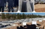 با دفن اولین متوفی؛ آرامستان شهر گلستان آغاز بکار کرد