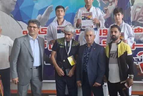 درخشش کاراته کار بهارستانی در مسابقات کشوری / کسب مقام دومی کشوری