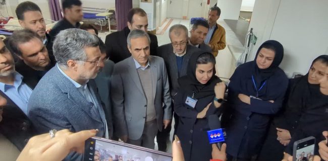 بازدید وزیر بهداشت از بیمارستان فاطمه الزهرا(س) رباط کریم