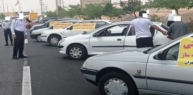 گاز دادن بی‌حساب، پایان خوش ندارد / توقف ساعتی ۲۵ خودرو در پرند