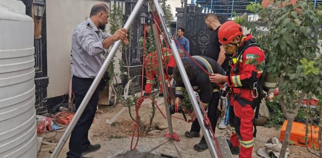 سقوط مرگبار به چاه کشاورزی در رباط کریم؛ یک مقنی جان باخت، دیگری از مرگ برگشت