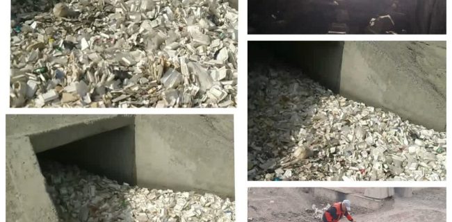 تصویر واقعی از کانال‌های فاضلاب نسیم شهر در انتهای محرم همین امسال